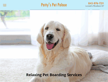 Tablet Screenshot of pattyspetpalace.com